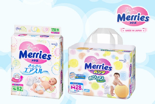 Bỉm Merries nội địa hay ngoại nhập - nhận biết bằng cách nào?