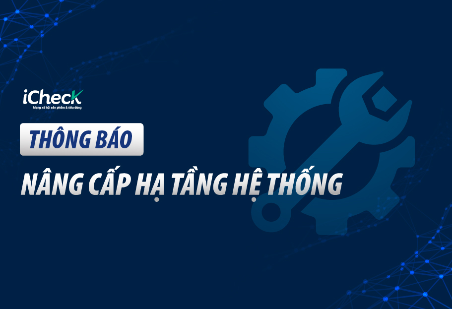 THÔNG BÁO NÂNG CẤP HẠ TẦNG HỆ THỐNG
